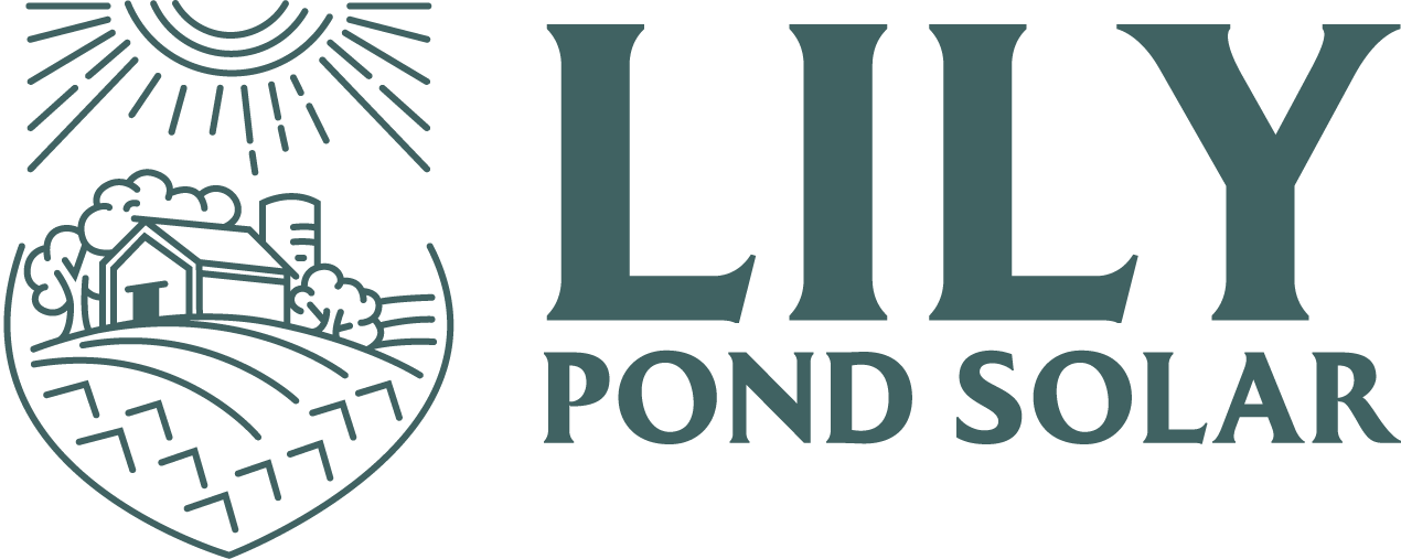Energix Lily Pond Solar Logo Design