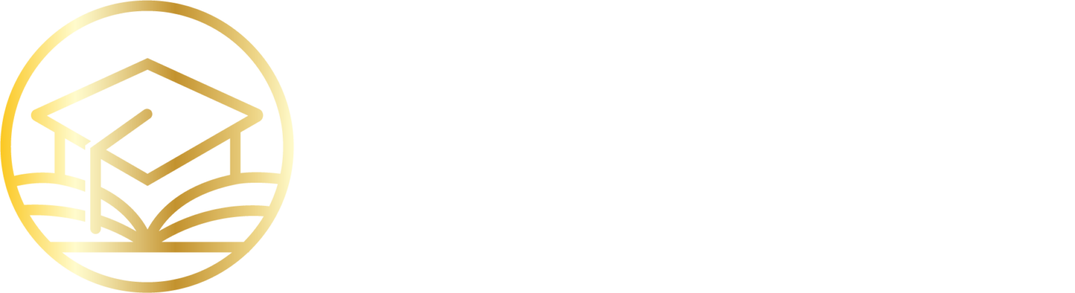 Successful Academic Logos_Successful Academic Horizontal White and Gold Logo