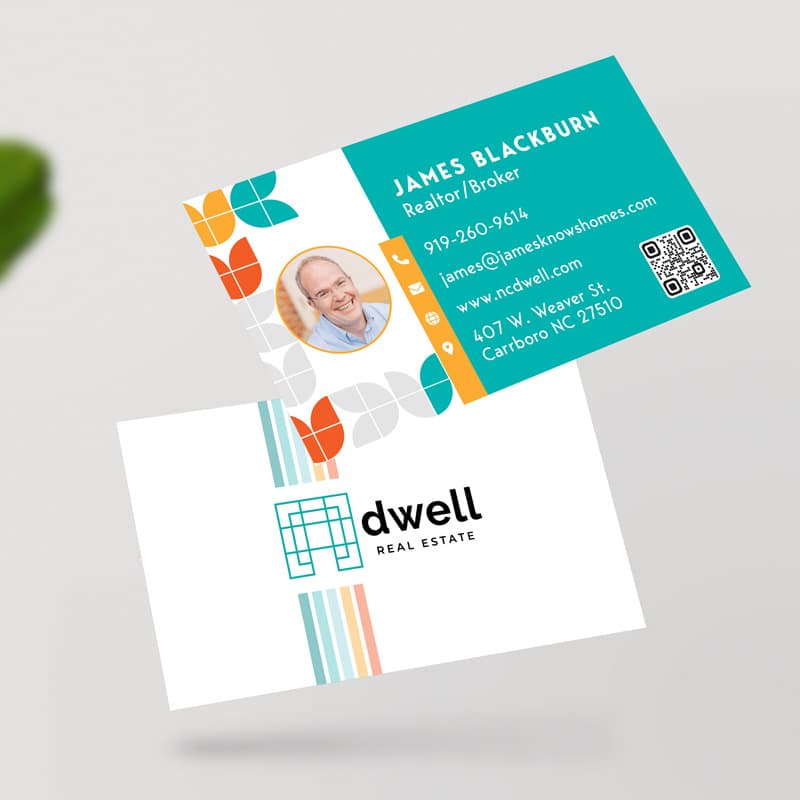 dwell business card mockup